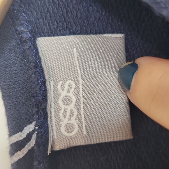 ASOS‎ Dark Blue Textured Fabric - Picture 2 of 4